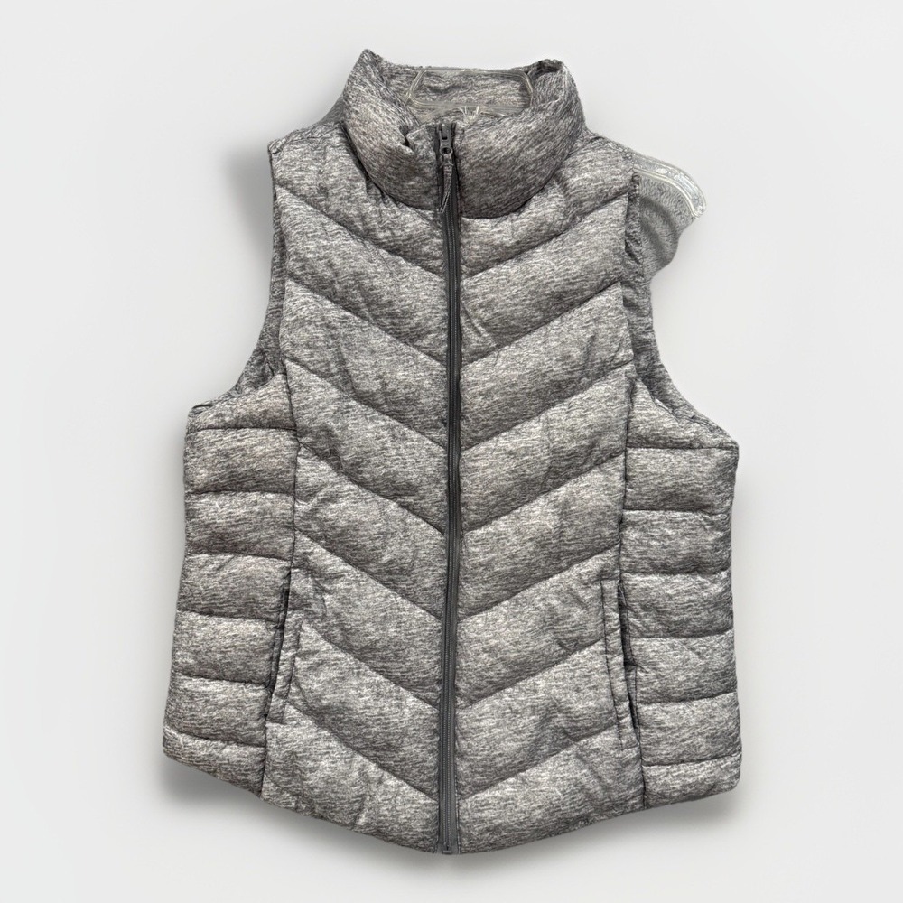 American Heritage Puffer Vest Women's XL Gray Gorpcore Winter Wear